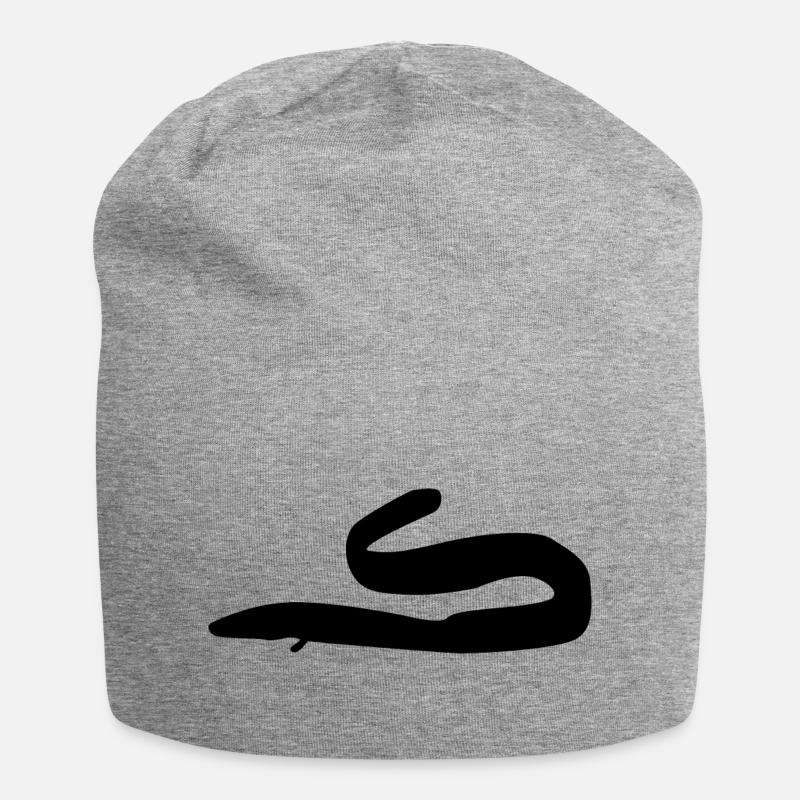 Aal - Jersey-Beanie - Grau meliert