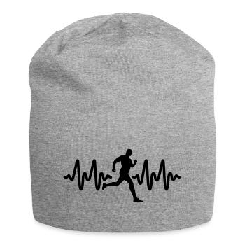 marathon - Jersey-Beanie - Grau meliert - Vorne