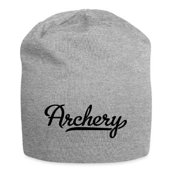 Tir à l’arc - Bonnet en jersey - gris chiné - Devant