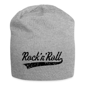 Rock 'n' Roll, Rock And Roll, Rock & Roll, Vintage - Bonnet en jersey - gris chiné - Devant