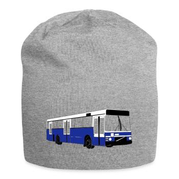 Helsinki Stadtbus - Jersey-Beanie - Grau meliert - Vorne