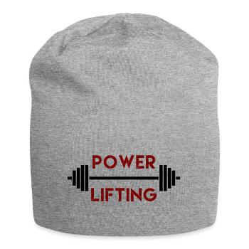 Gewichtheben, Power Lifting, Krafttraining - Jersey-Beanie - Grau meliert - Vorne