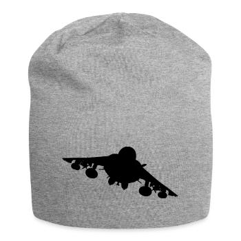 British military Royal Air Force, Harrier AV-8b. - Bonnet en jersey - gris chiné - Devant