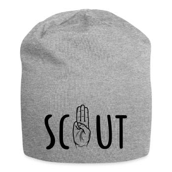 Pfadfinder / Pfadfinder - Jersey-Beanie - Grau meliert - Vorne