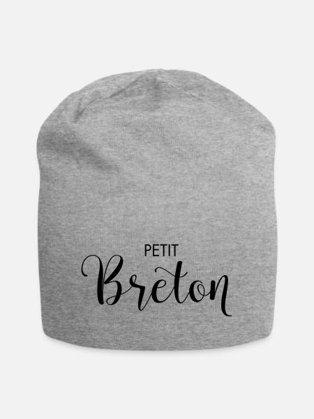 Petit Breton - Bonnet en jersey - gris chiné