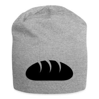 Brot - Jersey-Beanie - Grau meliert - Vorne