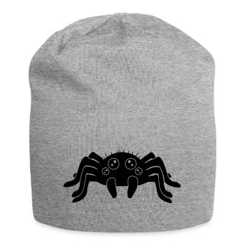 Clipart Petite Araignée - Bonnet en jersey - gris chiné - Devant