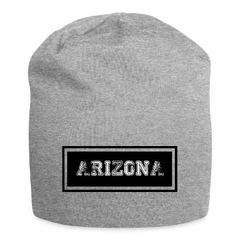 Arizona - Jersey Beanie - heather grey - Front