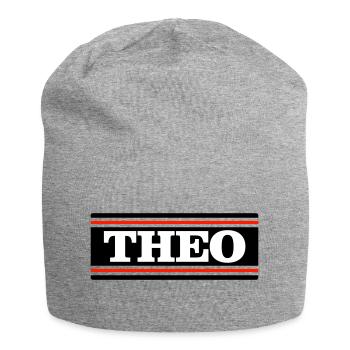 THEO - Bonnet en jersey - gris chiné - Devant