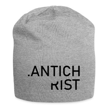 .antichrist - Jersey-Beanie - Grau meliert - Vorne