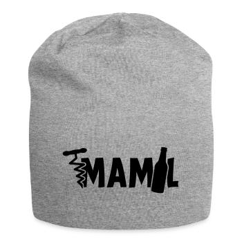 Mamil. Rennrad, Bier und Wein und falsche Kleidung - Jersey-Beanie - Grau meliert - Vorne