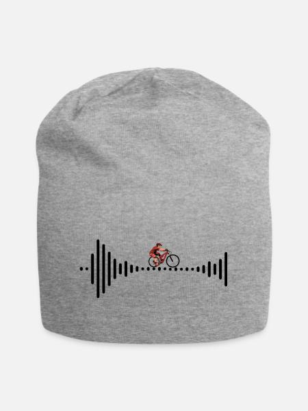 Biking Running Marathon Triathlon Fahrrad - Jersey-Beanie - Grau meliert