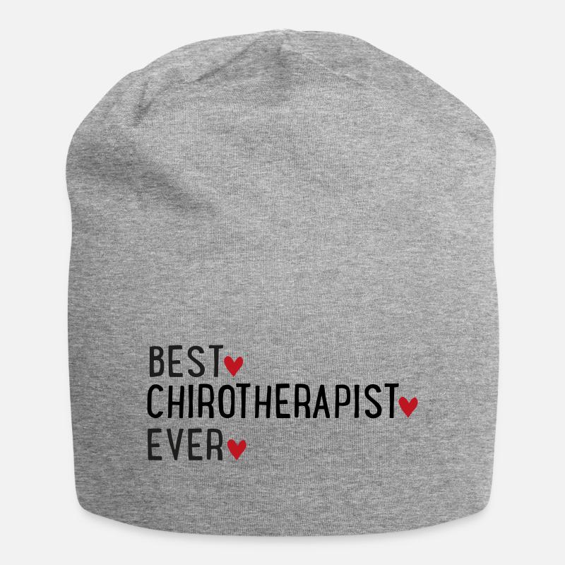 Chiropracteur - Bonnet en jersey - gris chiné