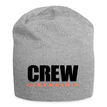 Crew Member - Jersey Beanie - heather grey - Front