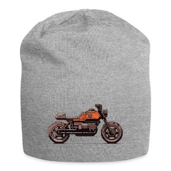 Moto construite pour la course sur route en tant que coureur - Bonnet en jersey - gris chiné - Devant