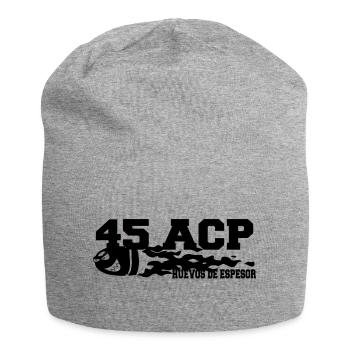 45ACP Motiv 2 - Jersey-Beanie - Grau meliert - Vorne