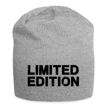 Limited Edition - Jersey Beanie - heather grey - Front