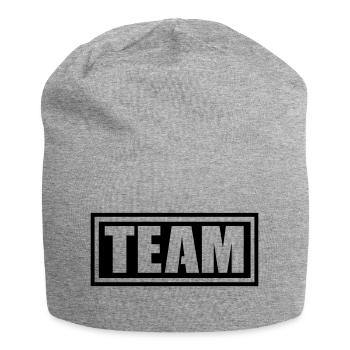 équipe - Bonnet en jersey - gris chiné - Devant