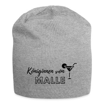 Königinnen von Malle - Jersey-Beanie - Grau meliert - Vorne