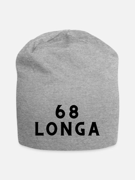 68 Longa Mannheim Monnem - Jersey-Beanie - Grau meliert