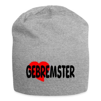 gebremster - Jersey-Beanie - Grau meliert - Vorne
