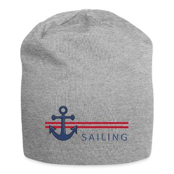 sailing - Jersey-Beanie - Grau meliert - Vorne