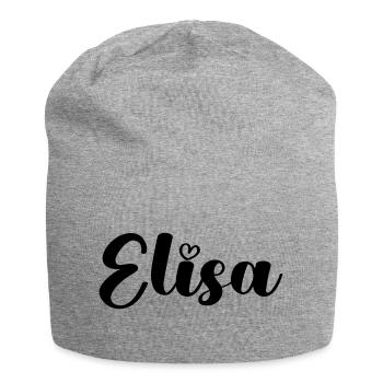 TEST ELISA - Bonnet en jersey - gris chiné - Devant