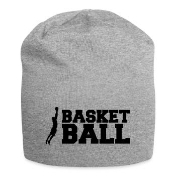 basketball - Jersey Beanie - heather grey - Front