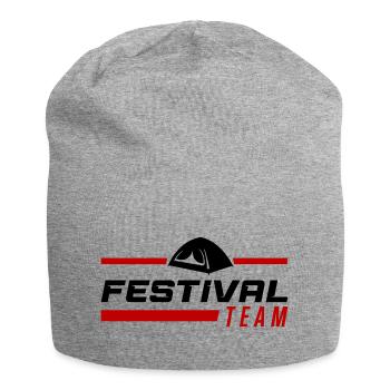 L’équipe du festival - Bonnet en jersey - gris chiné - Devant