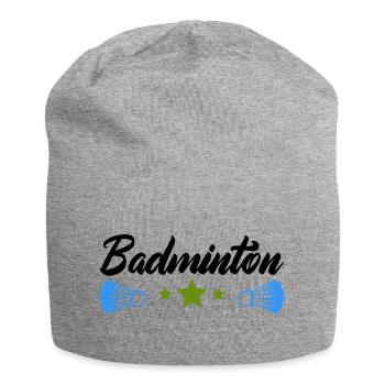 badminton - Bonnet en jersey - gris chiné - Devant
