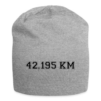 Marathon - Jersey Beanie - heather grey - Front