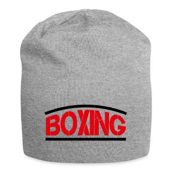 Boîtes de boxe - Bonnet en jersey - gris chiné - Devant