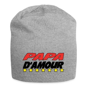 LIEBE PAPA - Jersey-Beanie - Grau meliert - Vorne