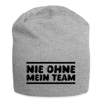Team - Jersey Beanie - heather grey - Front