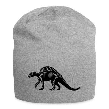 Fossile dinosaure - Bonnet en jersey - gris chiné - Devant