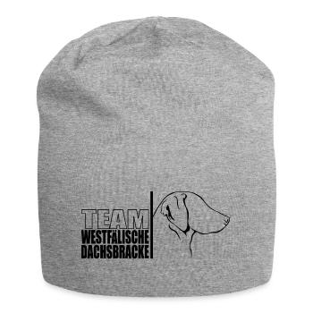 TEAM Westphalien, Badger Hound, Chien, Wilsigns - Bonnet en jersey - gris chiné - Devant