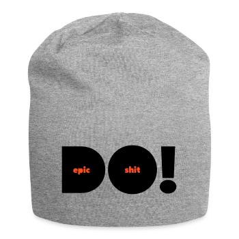 Do Epic Shit Alternative Two-Tone - Jersey Beanie - heather grey - Front