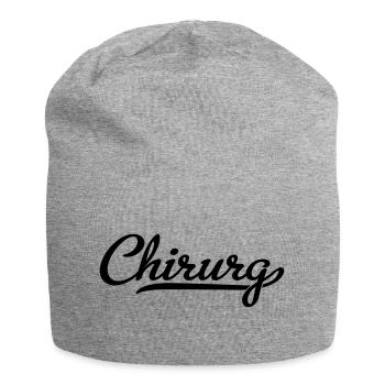 Chirurg - Jersey-Beanie - Grau meliert - Vorne