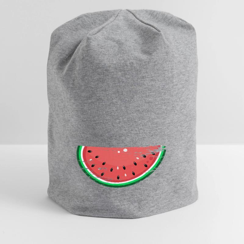 Tranche de conception de pastèque utilisée Bonnet en jersey