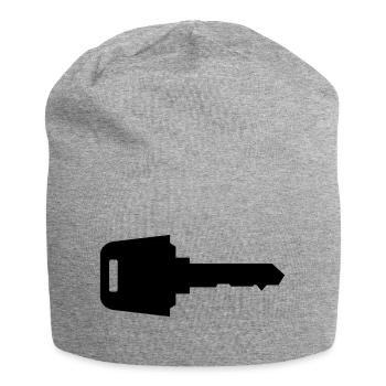 Car key - Jersey Beanie - heather grey - Front