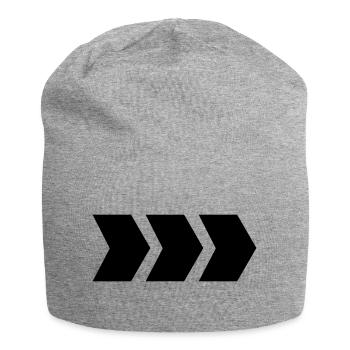 arrow - Jersey Beanie - heather grey - Front