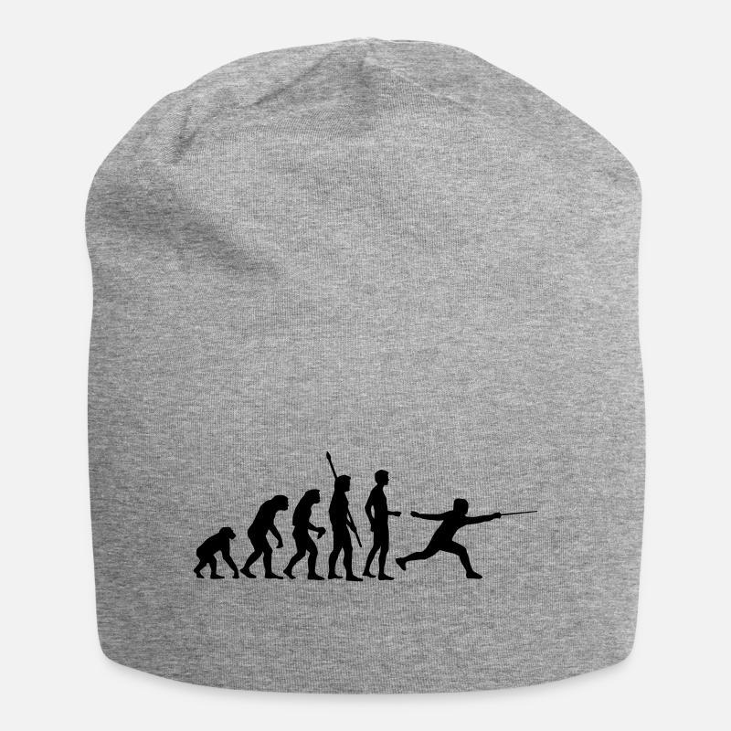 evolution_fechter_b - Bonnet en jersey - gris chiné