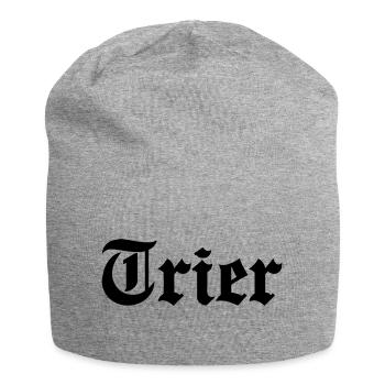 Trier - Jersey Beanie - heather grey - Front