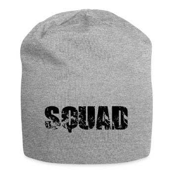 squad - Jersey Beanie - heather grey - Front
