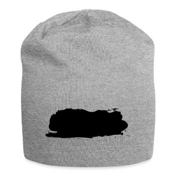 Klecks - Jersey-Beanie - Grau meliert - Vorne