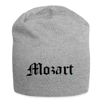 mozart est là - Bonnet en jersey - gris chiné - Devant