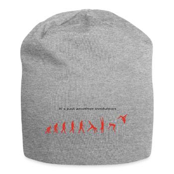 Evolution - Jersey-Beanie - Grau meliert - Vorne