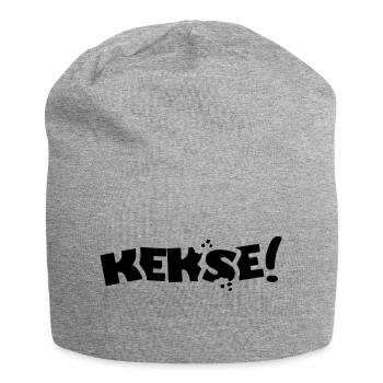 Kekse!2 - Jersey-Beanie - Grau meliert - Vorne
