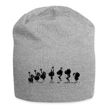 Squat Clean - Bonnet en jersey - gris chiné - Devant