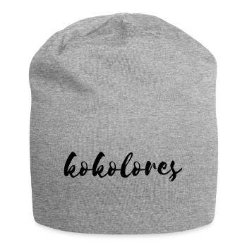 kokolores - Jersey-Beanie - Grau meliert - Vorne